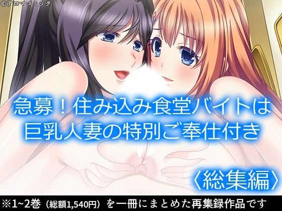急募！住み込み食堂バイトは巨乳人妻の特別ご奉仕付き  ＜総集編＞