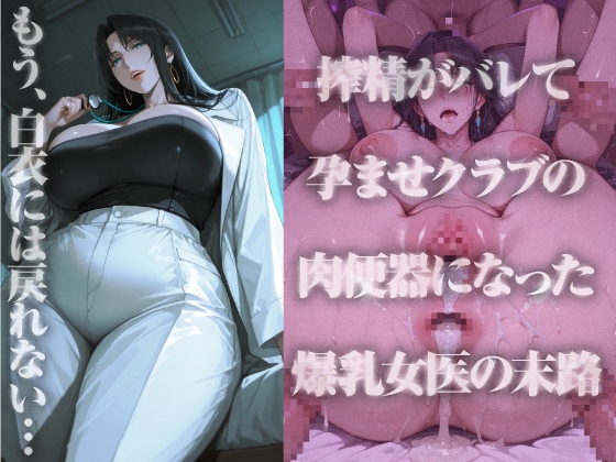 もう、白衣には戻れない〜搾精がバレて孕ませクラブの肉便器になった爆乳女医の末路〜